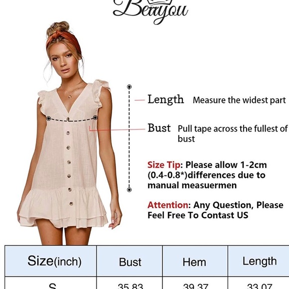 NWT Berryyou summer cami dress - Picture 4 of 4